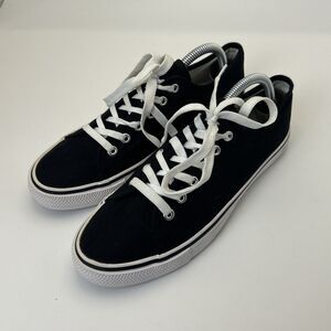Balera Canvas Low Top Sneaker Women’s 10 Black Hip hop Dance Shoe Party Prom